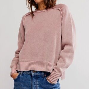 Free People Spring Street Pullover Sweater Size Large
